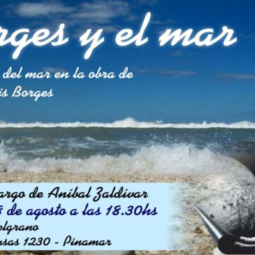 Con Borges en Pinamar