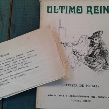 Poemas de 1982, recuperados…